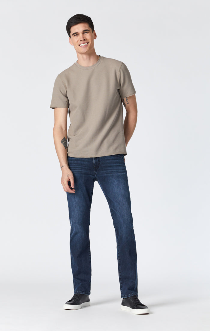 ZACH STRAIGHT LEG IN MID TONAL INK WILLIAMSBURG - Mavi Jeans